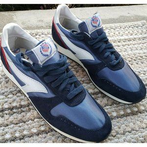 Vintage 80s Official USA AAU Amateur Athletics Union MENS Size 9 low-Top Shoes